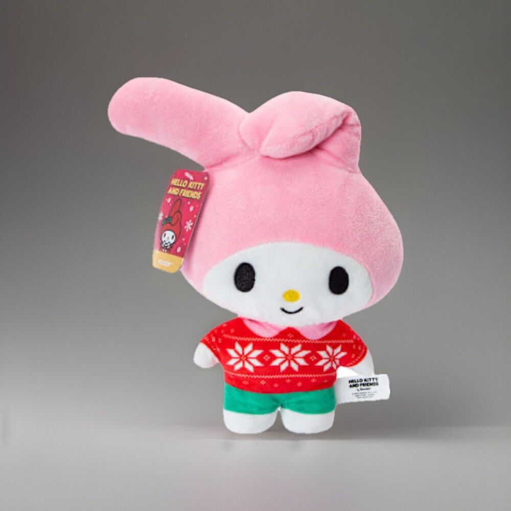 🔥Hello Kitty And Friends Sanrio My Melody Christmas Plush 8in 2024 BNWT🔥